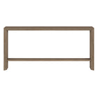 Hudson&Canal Osman 64"W Console Table - Antiqued Grey Oak-Table is made of high-quality and durable MDF materials
