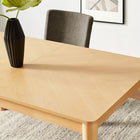 Modway Alba Extendable Dining Table - Oak-Non-Marking Foot Caps
