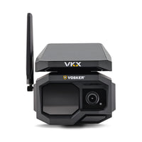 Vosker VKX Solar Powered 4G-LTE Outdoor Cellular Security Camera-ON-DEMAND VIDEO ACCESS: Request 15-second video clips from the app instantly. No live streaming; view what matters, when you want.