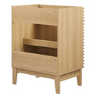 Modway Render 24" Bathroom Vanity Cabinet - Oak-Sink Basin Not Included
