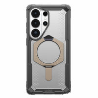 UAG Plasma XTE Rugged Kickstand Cell Phone Case with Magnets for Galaxy S26 Ultra - Ash/Titanium-Integrated Kickstand with Multiple Viewing Modes