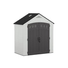 Suncast Vista Storage Shed - 7' x 4' - Ice Cube-Multi wall, resin panels are engineered for strength and durability.