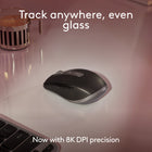 Logitech MX Anywhere 3S Compact Wireless Bluetooth Mouse for Mac - 8K DPI Any-Surface Tracking - Quiet Clicks - USB C - Space Grey-Designed For Mac: This Logitech Bluetooth mouse is fully compatible with Apple MacBook Pro, MacBook Air, iMac, and iPad models