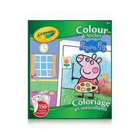 Crayola Colour & Sticker Book, Peppa Pig-32 Pages