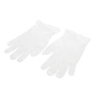 Cure Guard Vinyl Powder-Free Disposable Gloves - Clear - Medium - 100 Pack-Non Sterile