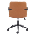 Zuo Birao Office Chair - Brown-3 year limited warranty