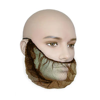 Ronco Beard Cover - Brown - 100 Pack-16 gsm polyester mesh