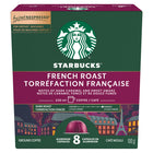 Starbucks by Nespresso Coffee Capsules - French Roast - 8 Pack-Dark roast coffee capsules compatible with Nespresso Vertuo machines