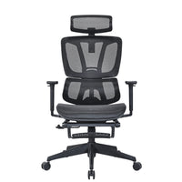Motionwise Mesh Office Chair with Footrest-Adjustable headrest and armrest
