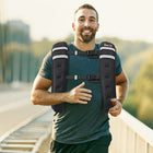 Soozier 22 lb Weighted Vest-Breathable oxford fabric ensures you always feel comfortable during workouts