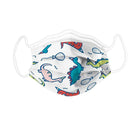 Orange River Kids 3 Layers Disposable Face Mask - Dino Balloon Design - 10 Pack-Small Dinosaur Print