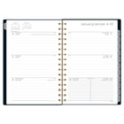 Mead 2027 Small Weekly/ Monthly Planner - 8-1/2" x 6" - Geo Stripe - Bilingual-Page size: 8-1/2" H X 5-1/2" W