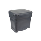 Tillson Brands Large Salt Bin, Grey, 200 kg, 23" L x 32" W x 30"H-Polythene