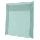 JAM Paper Square Translucent Vellum Invitation Envelopes - 8.5" x 8.5" - Ocean Blue - 25 Pack (PACV532)-Size: 8 1/2 x 8 1/2 inches