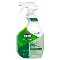 CloroxPro Clorox EcoClean Disinfecting Cleaner - 946 mL-Lactic Acid 0.4% w/w