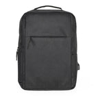 Club Rochelier Tech Backpack - Black-Interior padded laptop compartment and pockets
