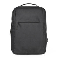 Club Rochelier Tech Backpack - Black-Interior padded laptop compartment and pockets