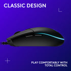 Logitech G203 LightSync RGB Gaming Mouse - Black-7