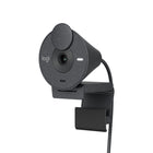 Logitech Brio 300 Full HD Webcam with Privacy Shutter & Noise Reduction Mic - Graphite-Be Your Best Self on Every Video Call: Full HD 1080p webcam resolution provides natural image quality, so you look like the real you on all meeting apps