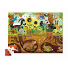 Crocodile Creek Above & Below Backyard Discovery Puzzle - 48 Pieces-Fosters hand-eye coordination, fine motor skills and problem solving
