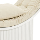 Modway Aperture Round Alcove Accent Chair - White/Ivory-7