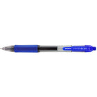 Zebra Sarasa Dry Gel Pens Retractable – 0.7 mm – Blue – 4 Pack-Soft rubber grip indicates colour
