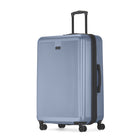Bugatti Singapore Large Hardside Luggage - Metallic Blue-Our luggage features double 360-degree spinner wheels for effortless and quiet maneuverability, ensuring a smooth journey wherever you go