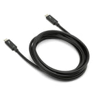 OWC 78" Thunderbolt USB-C Cable - Black-100% USB-C Compatible: connect to today’s, tomorrow’s, and yesterday's Macs, PCs, iPads, Chromebooks, Surface and other devices with a Thunderbolt 3, Thunderbolt 4, USB-C, or USB4 port