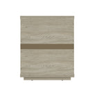 Manhattan Comfort Evelyn 20" Modern 3-Drawer Nightstand 2-Piece Set - Natural-Home Assembly Required. All Hardware Included