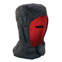 Ergodyne Fire Resistant Arc Rated Winter Liner - Fleece Lining - One Size - Black - 3 Pack-Inner pockets at ears can hold warming packs for extra warmth