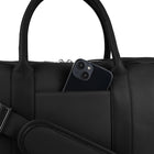 Bugatti PURE Vegan Leather Briefcase for 15.6" Laptop - Black-Quick-access front slip pocket