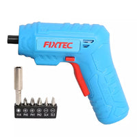 Fixtec 4V Lithium-Ion Cordless USB Rechargeable Screwdriver-This 4V battery screwdriver is equipped with a powerful built-in magnet that firmly holds the bit in place during operation. 