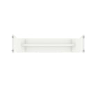 Manhattan Comfort Coney 53.14" Mid-Century Modern Dining Bench - White - Set of 2-Home Assembly Required. All Hardware Included