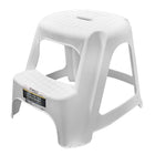 Modern Homes Double Step Stool-The Double-Step Stool provides a higher and more stable platform, allowing users to reach further without overextending or losing balance
