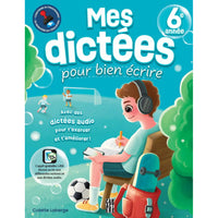 Caractère My Dictations for Writing Well for 6th Grade - French-Also Includes A Detailed And Detachable Answer Key Sheet