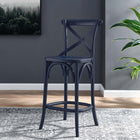 Modway Gear Counter Stool - Midnight Blue-6