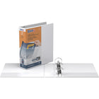 Davis Group QuickFit Round-Ring View Binder - 2" - White-11.5"H x 11"W (For Letter Size)