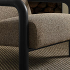 Modway Sereno Boucle Accent Chair - Earth Black-Lattice Boucle Upholstery