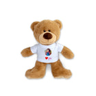 Staples Print Teddy Bear-Sitting 9.5" tall