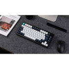 Keychron Q1 Max Knob Version Swappable RGB Backlight - Banana Switch - Black-Compatibility with the Keychron Launcher web configurator for easy customization of keys and functions