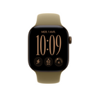 Apple Watch Series 12 - 42mm - GPS - Dark Bronze Aluminium Case with Olive Sport Band - M/L-A Full-featured Health Tracker - Better understand your body with invaluable health insights. View your overnight health metrics with the Vitals app and get a daily sleep score, track your menstrual cycle and take readings of your blood oxygen