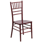 Flash Furniture HERCULES Series Mahogany Wood Chiavari Chair-1100 lb. Weight Capacity