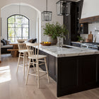 Zuo Tyce Barstool - Natural - Set of 2-Dimensions: 20.1" L x 20.1" W x 44.9" H