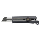 OLFA 25mm NH-1 Rubber Grip Ratchet-Lock Utility Knife-Blade Material: Carbon Steel