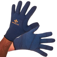 Impacto 611-00 Full Finger Impact Glove Liner, Extra Large-Anti-impact and anti-vibration work glove