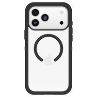 OtterBox Defender Pro XT Clear Compatible with MagSafe Case with Camera Control for iPhone 17 Pro Max - Dark Side Black-Precision designed opening for easy interaction with Camera Control without compromising on protection