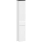 HOMCOM 71" Tall Slim Bathroom Storage Cabinet with Drawer - White-Tall bathroom cabinet ideal for narrow spaces
