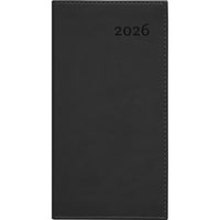 W. Maxwell 2026 Troi Planner - 3" x 6" - Black - Bilingual-August 2024 to July 2025