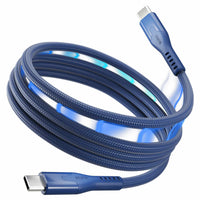 Statik MagStack Pro Charge/Sync Magnetic Cable USB-C to USB-C - 3.3 ft - Navy-2025 Upgrade: MagStack Pro 2.0 with More Colors to Choose From. Stay even more organized with color coded magic. Stand out with Blaze Orange or play it cool with Navy Blue