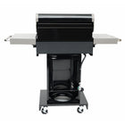 Kenmore 3 Burner Pedestal Gas Grill - Black -Porcelain Coated Wire Warming Rack.